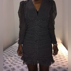 short long sleeve euro zara dress